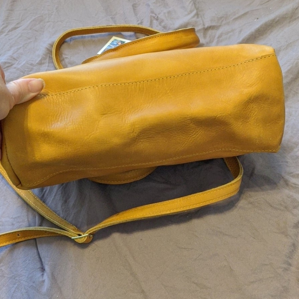Purse and Clutch handmade leather bag - Picture 5 of 7